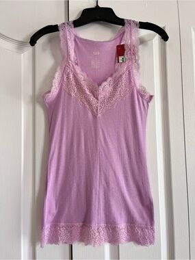 Target Mossimo purple tank top Medium NWT